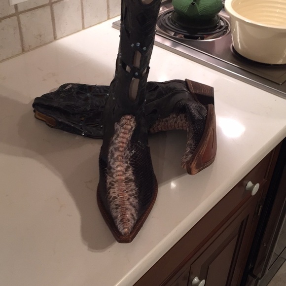 Corral python cowboy boots - Picture 4 of 5